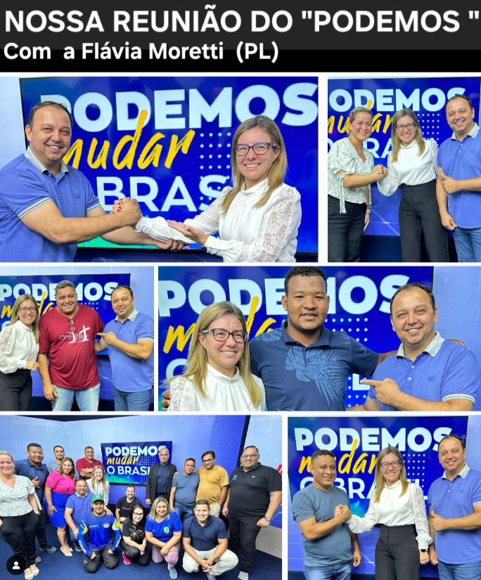 Com fator Bolsonaro, PODEMOS confirma apoio à Flávia Moretti em Várzea Grande