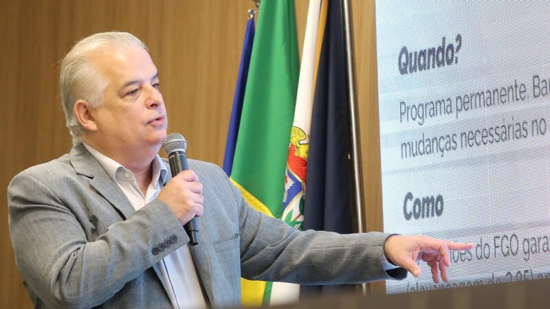 Ministro Márcio França lança pacote de medidas de estímulo ao crédito