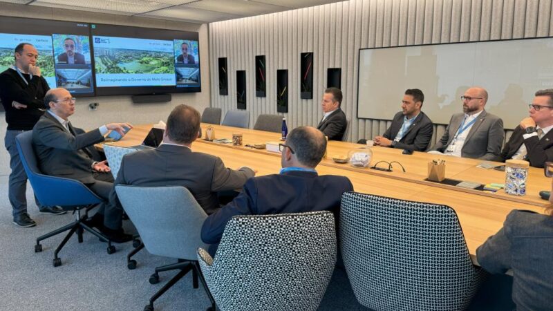 Em reunião com Mauro Mendes, Google propõe parceria para combater a sonegação fiscal em MT