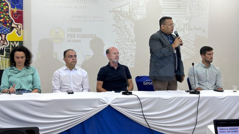 Chegada da ferrovia à Baixada Cuiabana gera oportunidades de desenvolvimento e emprego
