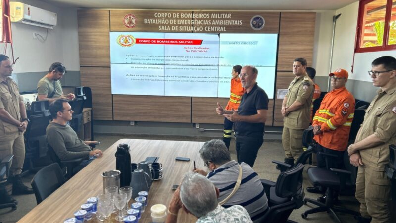 Comissão da AL faz reunião com Bombeiros para atualizar ações de combate a incêndios no pantanal