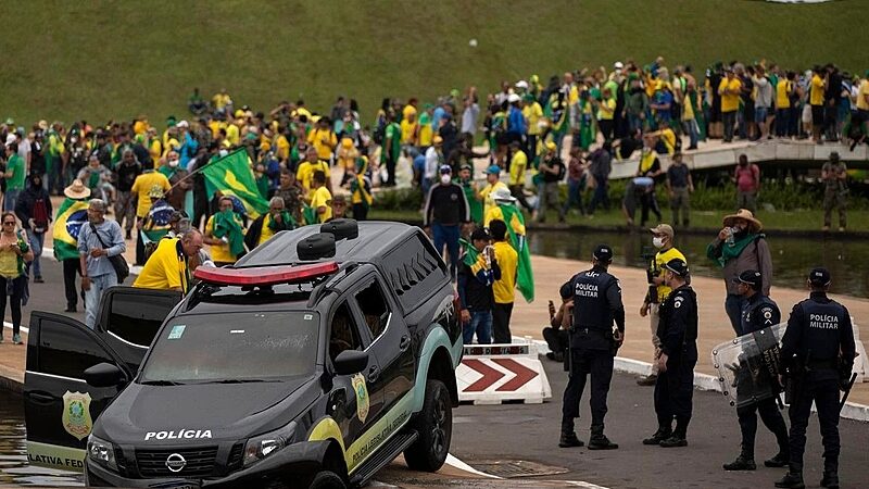 Polícia Federal prende foragidos de Mato Grosso por atos de 8 de janeiro em Brasília