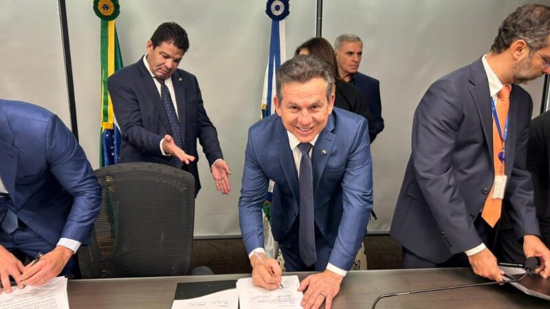 MT formaliza venda do VLT por quase R$ 800 milhões e usará valor para pagar obras do BRT e veículos