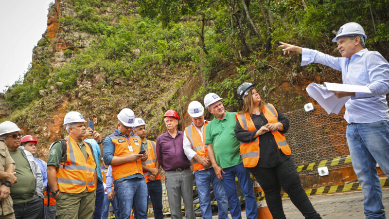 Presidente do TCE comemora liberação das obras no Portão do Inferno