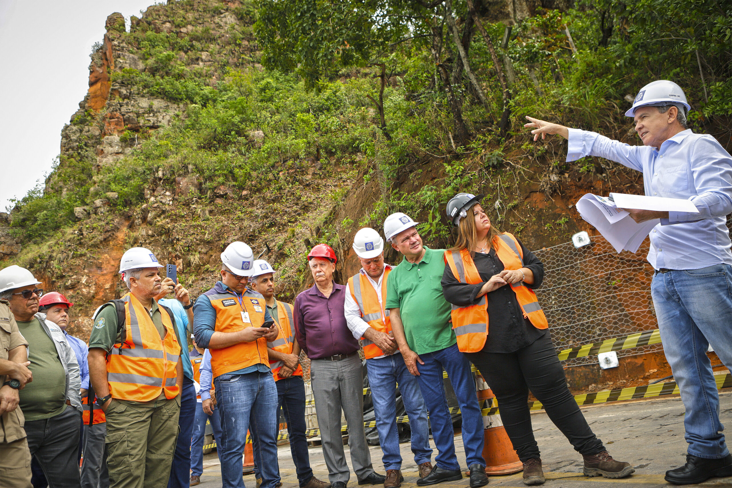 Presidente do TCE comemora liberação das obras no Portão do Inferno