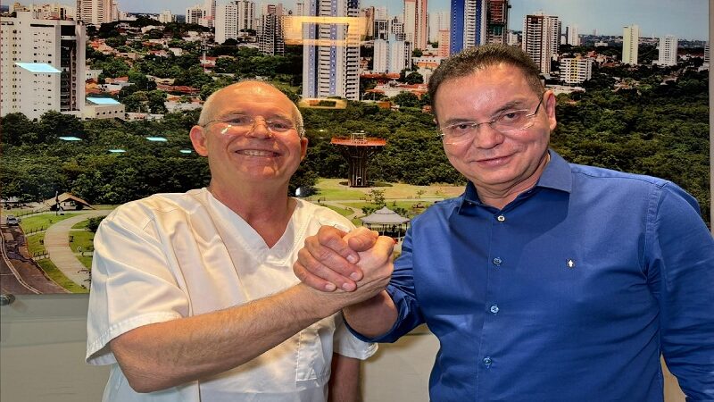Mauro Mendes diz que médico Sandrin vai de encontro com os desejos e necessidades da capital para vice de Botelho