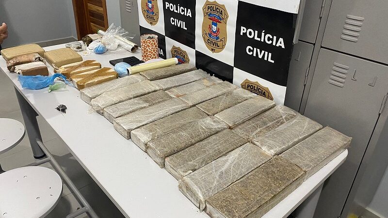 Polícia Civil apreende cerca de 25 quilos de entorpecentes em Matupá – Jornal Advogado – Em Mato Grosso