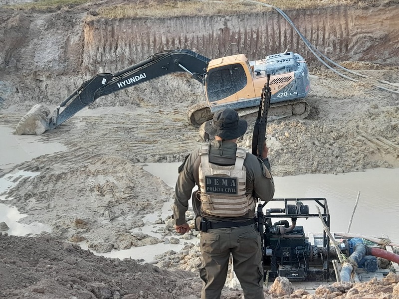 Polícia Civil atua em operação para fiscalização em áreas de garimpo no norte de MT – Jornal Advogado – Em Mato Grosso