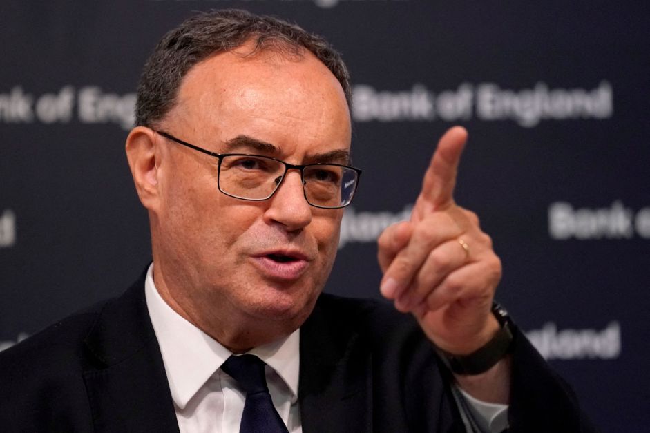Presidente do BC britânico vê pressão inflacionária diminuindo