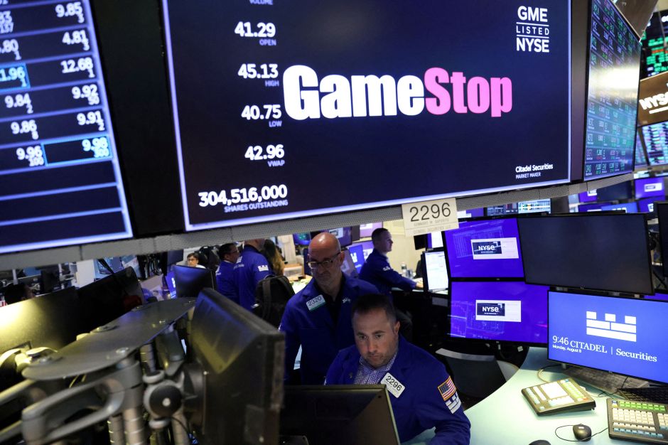 Ações da GameStop derretem em NY com dúvidas sobre recuperação