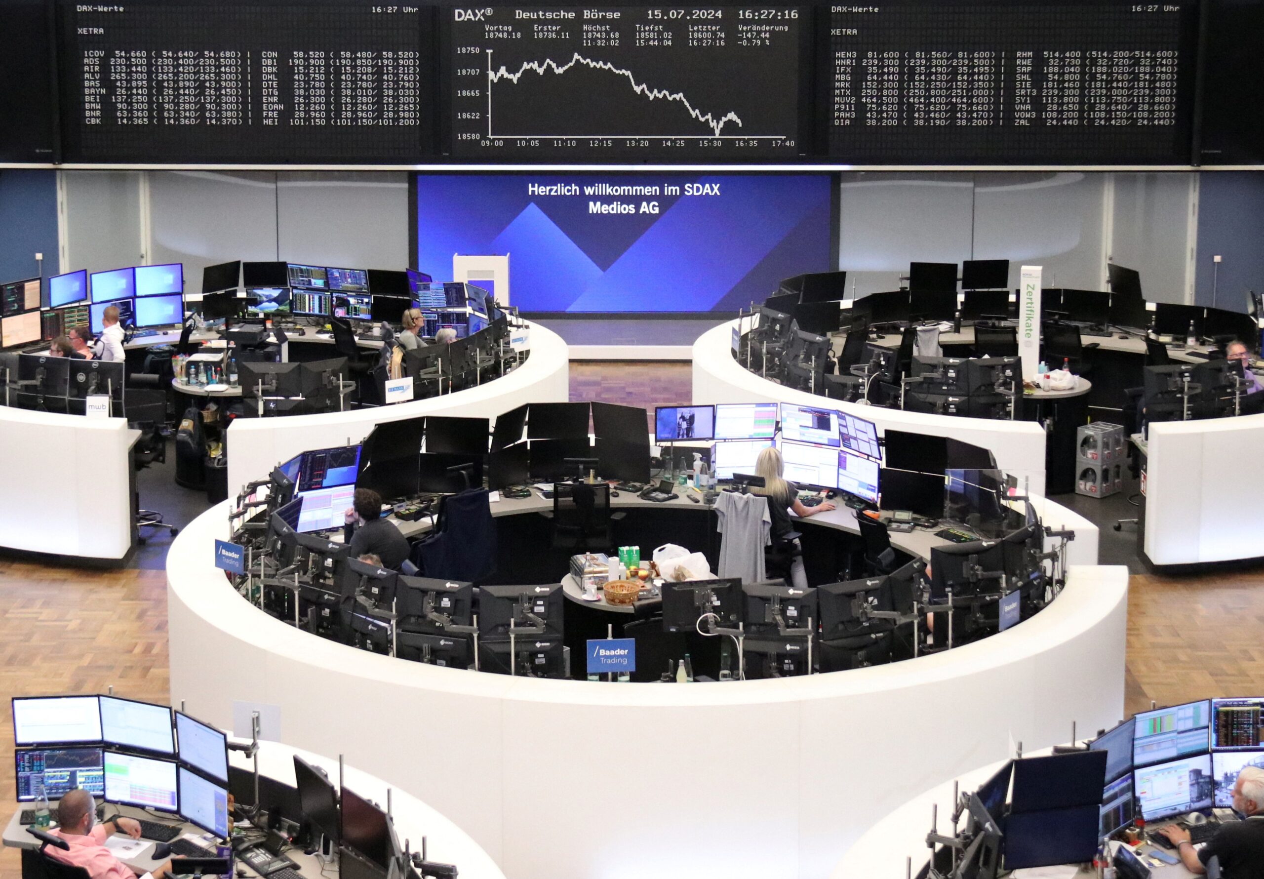 Ações na Europa avançam em meio à expectativa por corte de juros do BCE