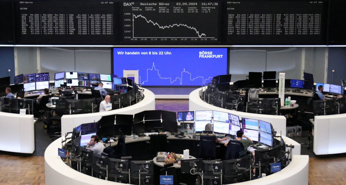 Bolsas da Europa fecham em alta à espera de corte agressivo pelo Fed