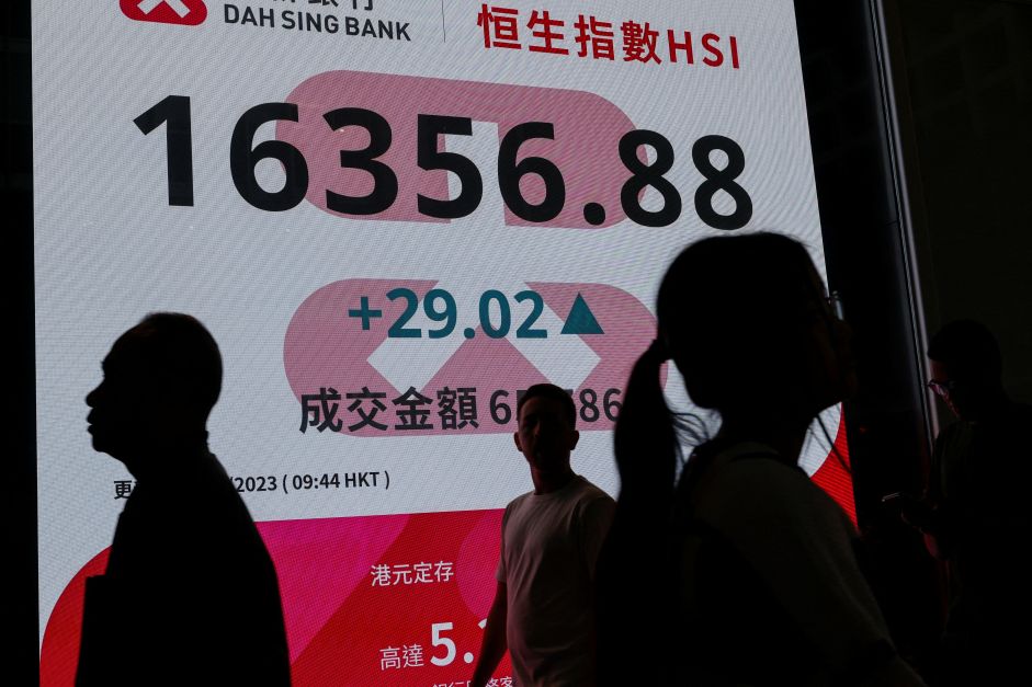 Índice chinês atinge mínima de 7 meses; ações de Hong Kong recuam