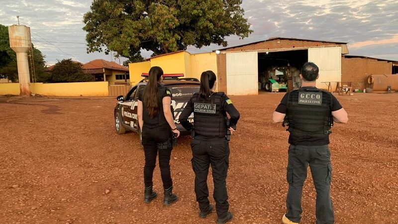 Operação Cerco Verde mira fazendeiro que financiava organização criminosa especializada em furto de defensivos