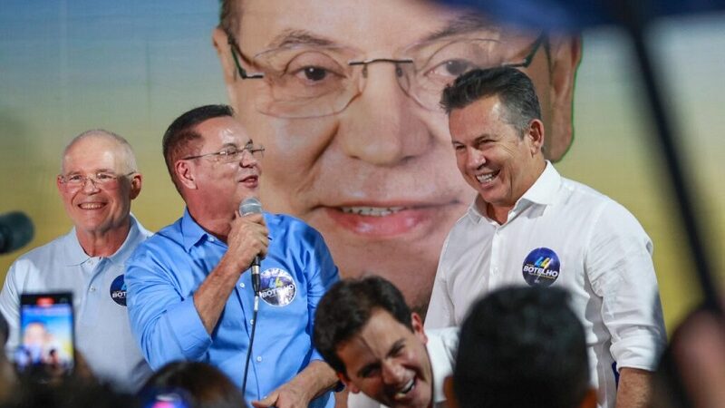 Presidente do União Brasil Mauro Mendes acredita em segundo turno em Cuiabá e defende vote conciente do eleitor