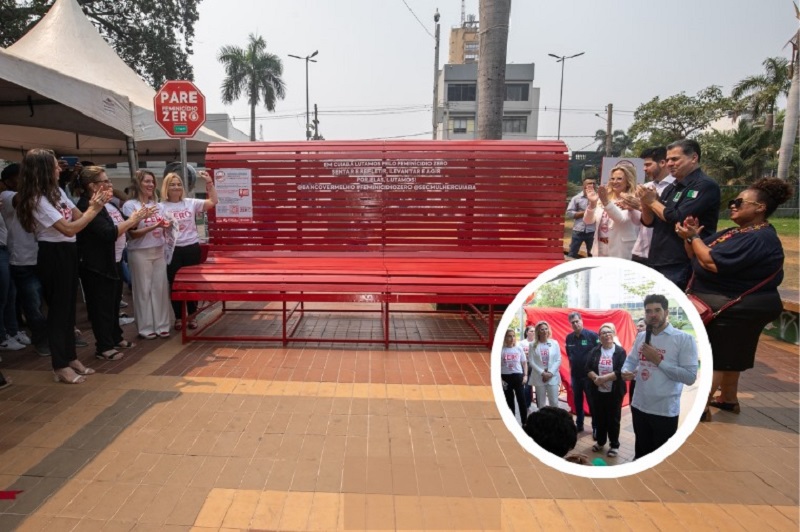 Secretaria Municipal da Mulher e IBV inaugura Banco Vermelho como símbolo de acolhimento – Jornal Advogado – Em Mato Grosso