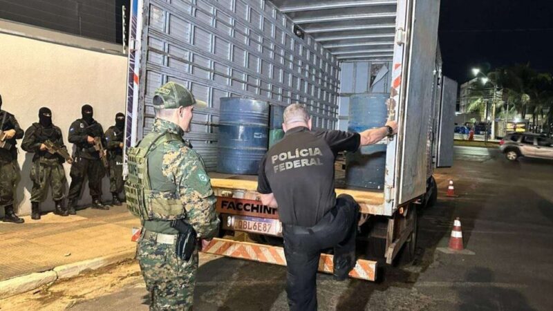 483 kg de cocaína escondidos em caminhão baú na BR-364 foi apreendido pela PF e apoio do BOPE – Jornal Advogado – Em Mato Grosso