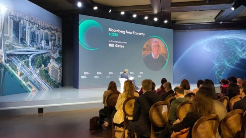 Bill Gates cita Embrapa, elogia agricultura e celebra combate ao desmatamento no Brasil