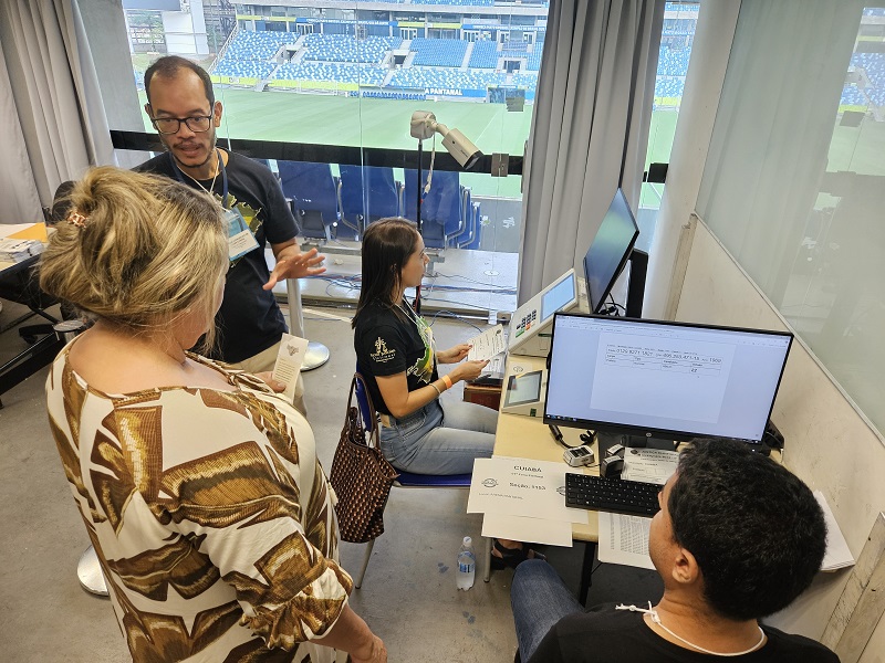 Eleitores participam do Teste de Integridade com biometria e destacam segurança da urna – Jornal Advogado – Em Mato Grosso