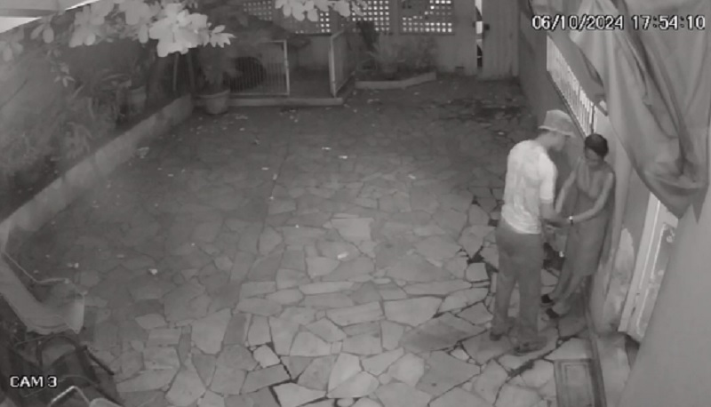 Mãe de Dante de Oliveira e assaltada em sua residência, Câmeras de Segurança registra momento – Jornal Advogado – Em Mato Grosso