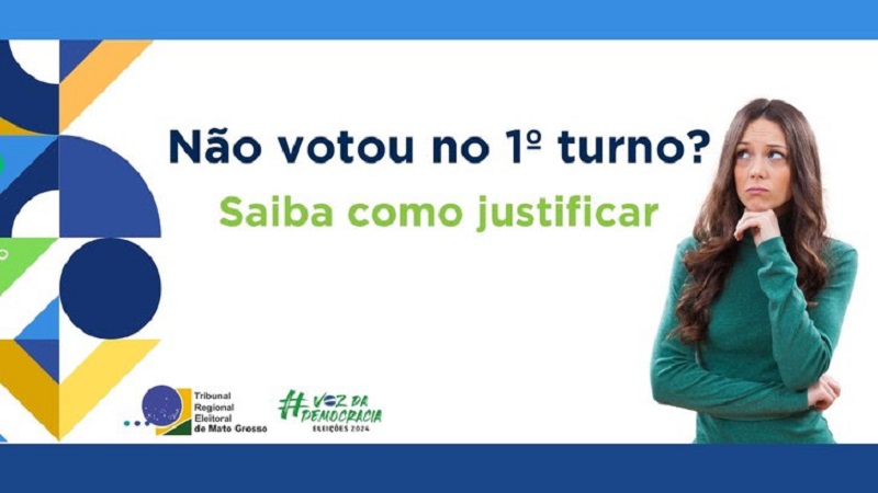 Não votou no 1º turno das eleições? Saiba como justificar – Jornal Advogado – Em Mato Grosso