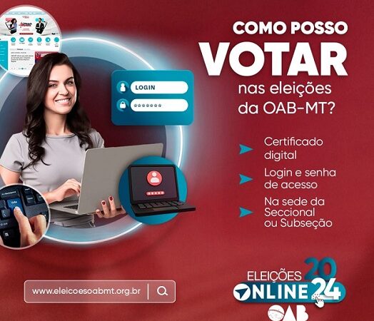 Ordem dos Advogados de Mato Grosso divulga vídeo tutorial para orientar a advocacia como votar online – Jornal Advogado – Em Mato Grosso
