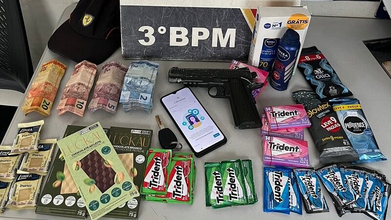 PM apreende adolescentes suspeitos por roubo a farmácia e apreende simulacro de arma de fogo – Jornal Advogado – Em Mato Grosso