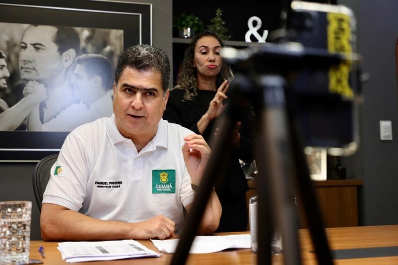 Prefeito Emanuel Pinheiro nega conversa com Lúdio e diz que aliados de Abílio o procuraram em busca de apoio – Jornal Advogado – Em Mato Grosso