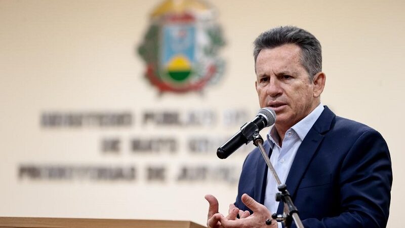 Mauro Mendes espera rapidez nas investigações de envolvimento dos desembargadores em suposta venda de sentença