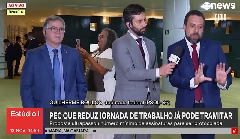 Boulos fala da jornada 6×1 e convida congressistas de Brasília que trabalha 4×3 para trabalhar também 6×1