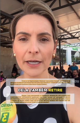 Comissão Eleitoral determina que Gisela Cardoso e seu marido retirem vídeos falsos contra Xênia Guerra – Jornal Advogado – Em Mato Grosso