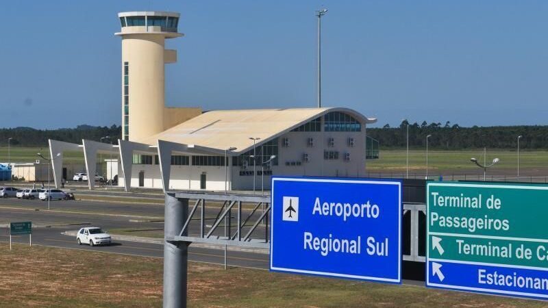 Governo de Santa Catarina realiza leilão de concessão do aeroporto de Jaguaruna
