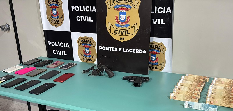 Polícia Civil prende 10 pessoas em flagrante por porte ilegal e associação criminosa – Jornal Advogado – Em Mato Grosso