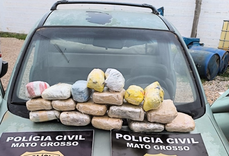 Polícia Civil prende homem que transportava 18 tabletes de maconha trazidos da Bolívia – Jornal Advogado – Em Mato Grosso