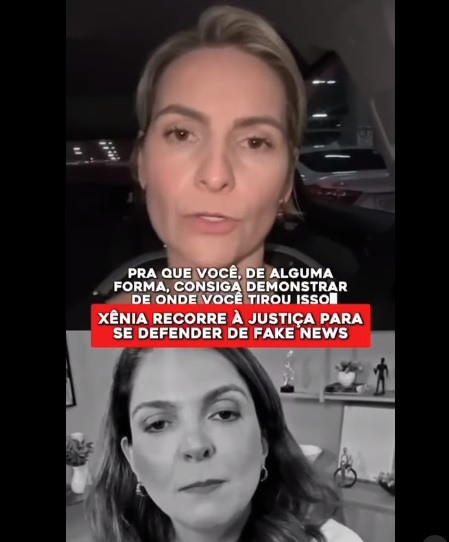 Xênia recorre á justiça para se defender de FAKE NEWS propagadas nas redes sociais – Jornal Advogado – Em Mato Grosso