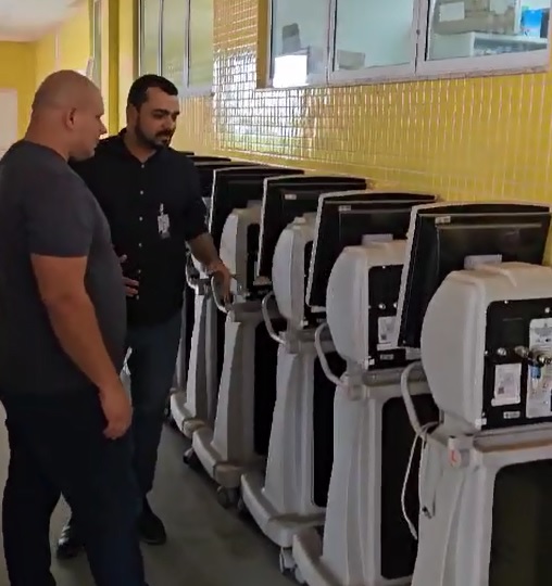 Abilio Brinini flagra lotação e aparelhos parados no Hospital Municipal de Cuiabá (HMC) – Jornal Advogado – Em Mato Grosso