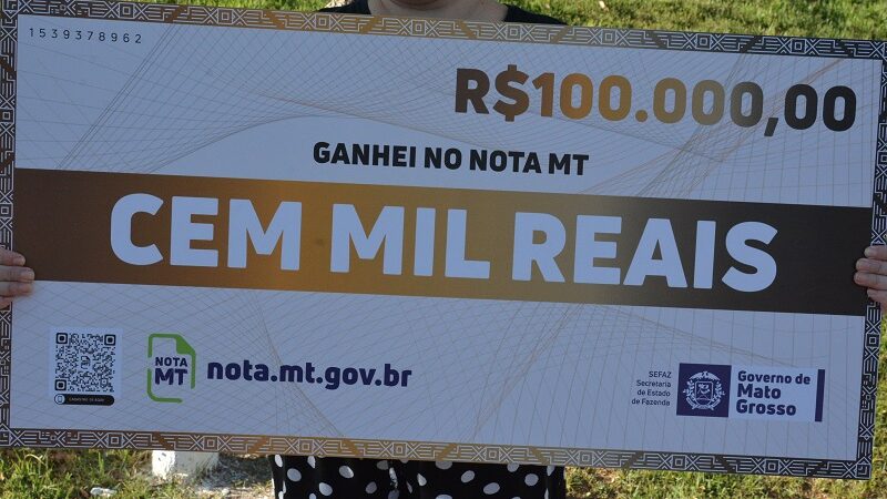 Sorteio do Nota MT será realizado na Praça Alencastro nesta quinta-feira (12) – Jornal Advogado – Em Mato Grosso