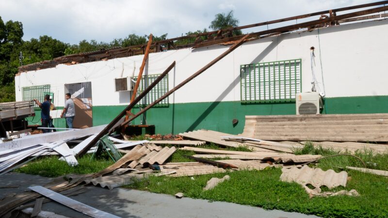 Atendimento de unidade danificada por temporal será realocado