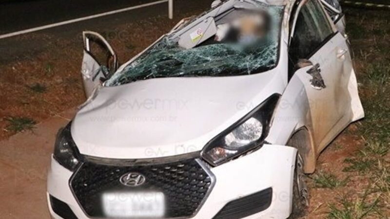Criança de 8 anos morre e mãe e irmã ficam feridas em grave acidente na rodovia BR-163