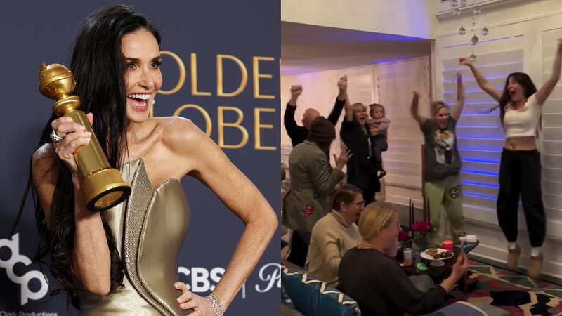 Família de Demi Moore reage ao seu primeiro Globo de Ouro; veja o momento – Jornal Advogado – Em Mato Grosso