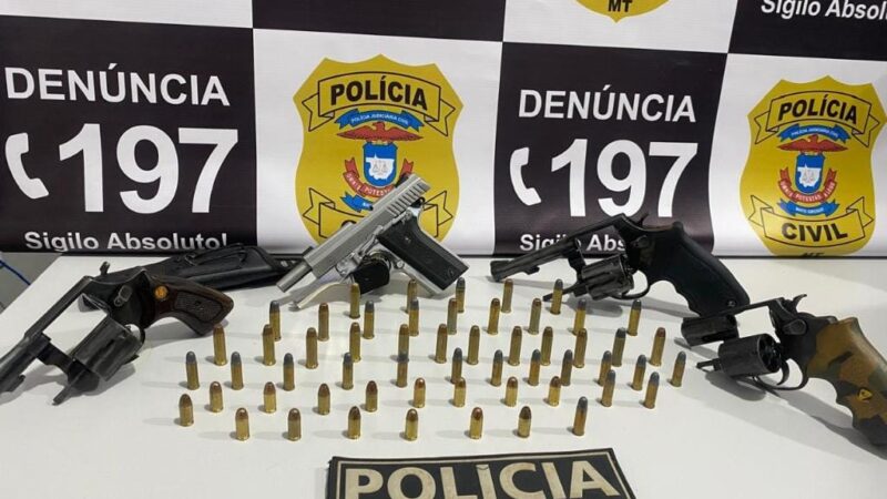 Integrantes de facções criminosas são presos com armas e munições em MT – Jornal Advogado – Em Mato Grosso