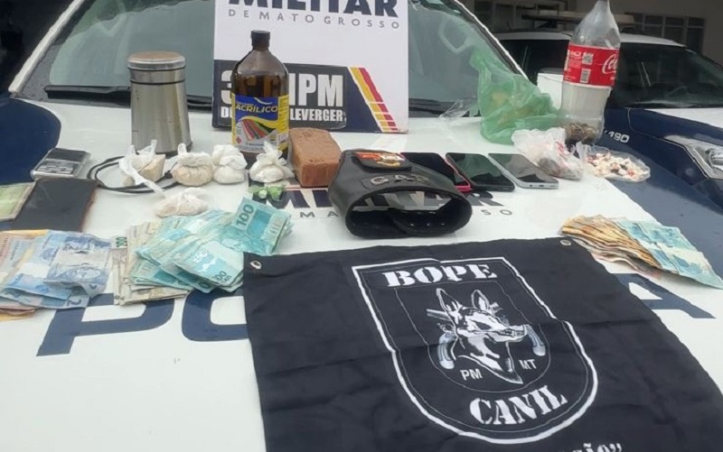 PM prende três pessoas suspeitas por tráfico e apreende drogas em Santo Antônio de Leverger – Jornal Advogado – Em Mato Grosso
