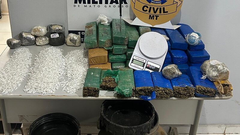 Polícia Civil desarticula depósito de drogas que seriam distribuídas em Itanhangá e Tapurah – Jornal Advogado – Em Mato Grosso