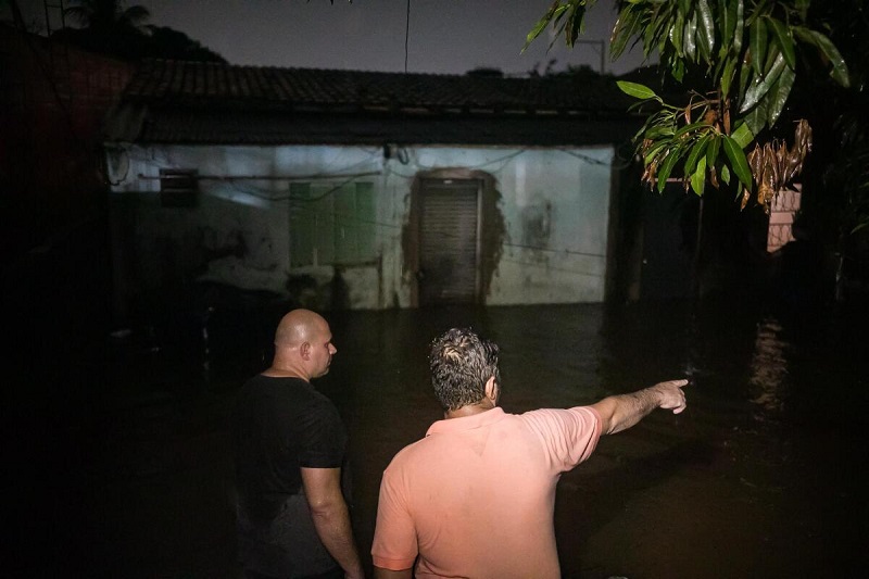 Prefeito Abilio Brunini vai decretar calamidade pública em Cuiabá pelas fortes chuvas no valor de R$ 1 mil para famílias afetada