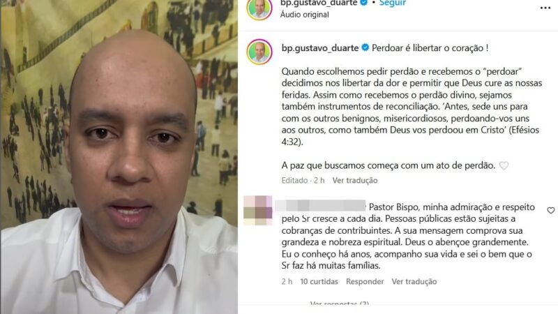 Secretário pede perdão à primeira-dama após ‘puxão de orelha’ em VG: “não fui feliz”