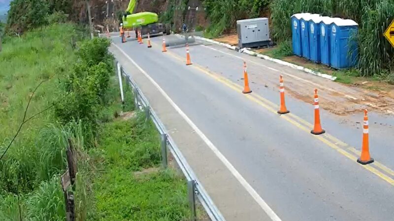Trânsito na rodovia MT-251 permanece em sistema pare e siga até quarta-feira