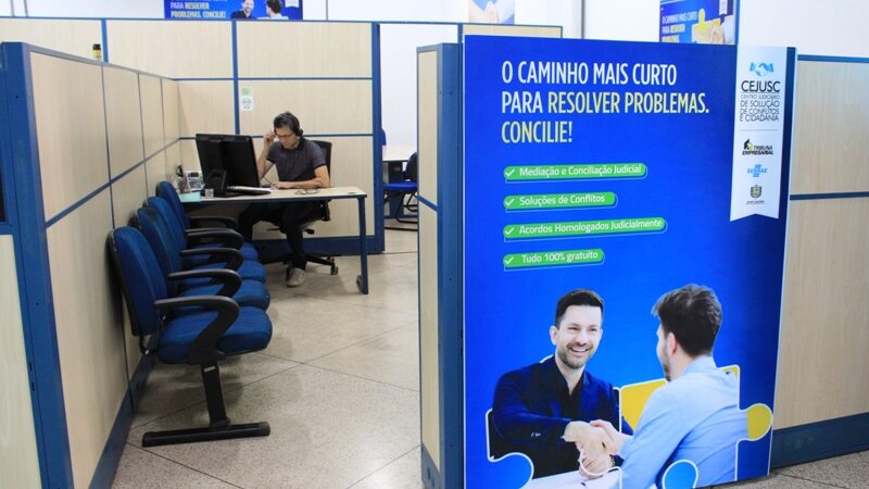 Acordos impulsionam a recuperação judicial no Cejusc Virtual Empresarial em Mato Grosso