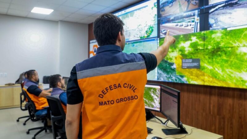 Nenhum município registra emergência por conta das chuvas neste domingo em MT