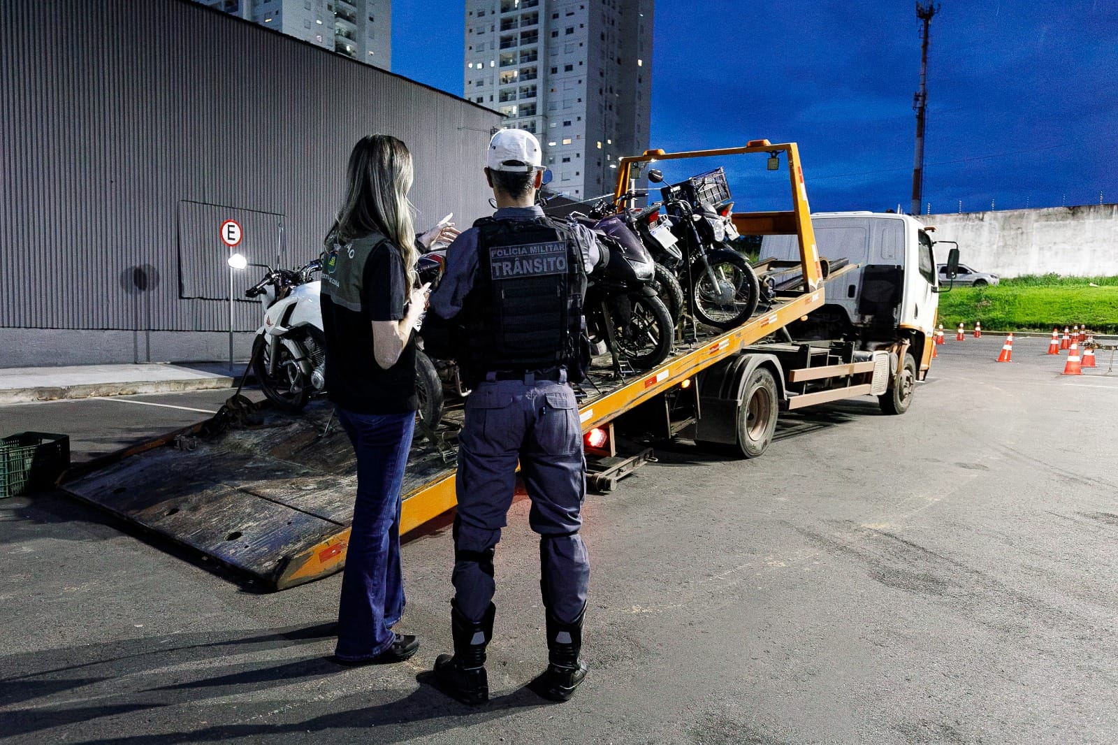 Operação da Sorp e PM apreende 12 motos com escapamentos adulterados