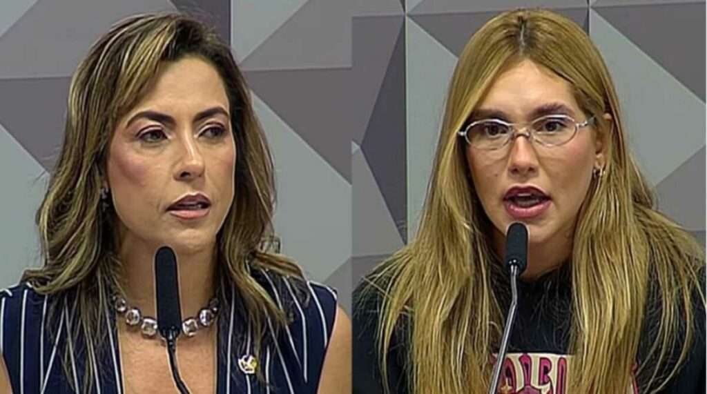 Soraya Thronicke e Virgínia Fonseca trocam farpas durante depoimento da CPI das Bets